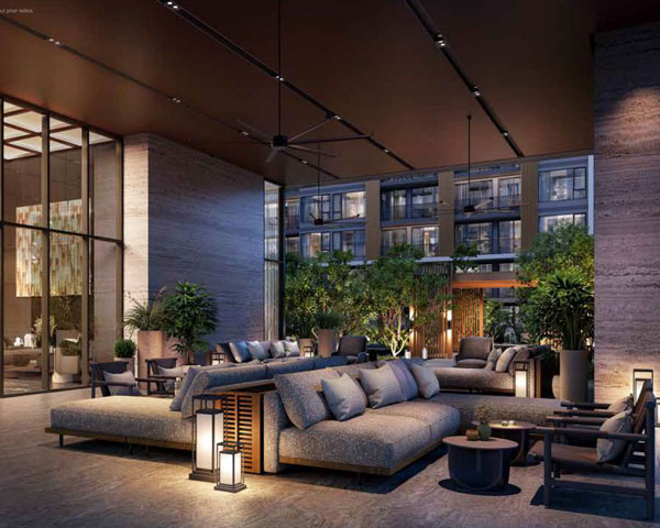 Origin Residences Phuket Bangtao — лобби и зоны отдыха